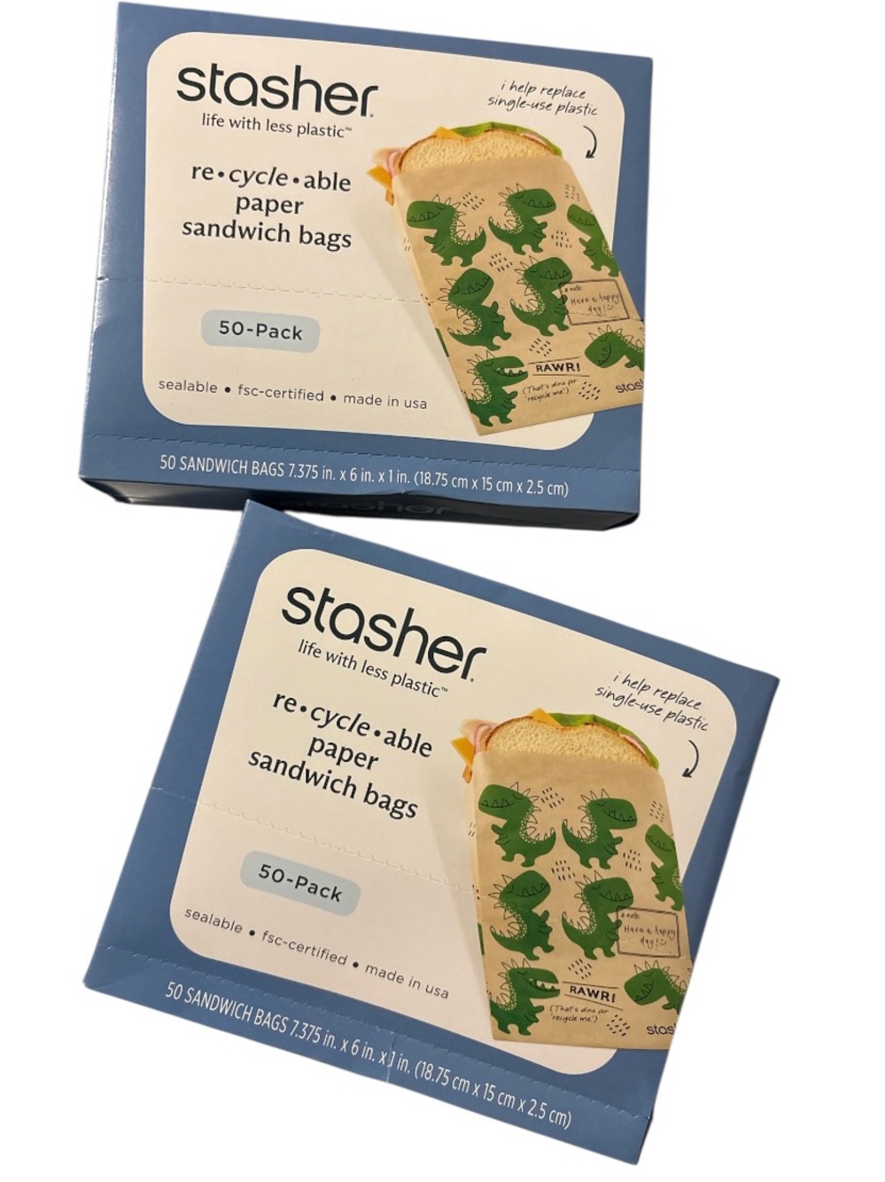 Recyclable Paper Sandwich Bags